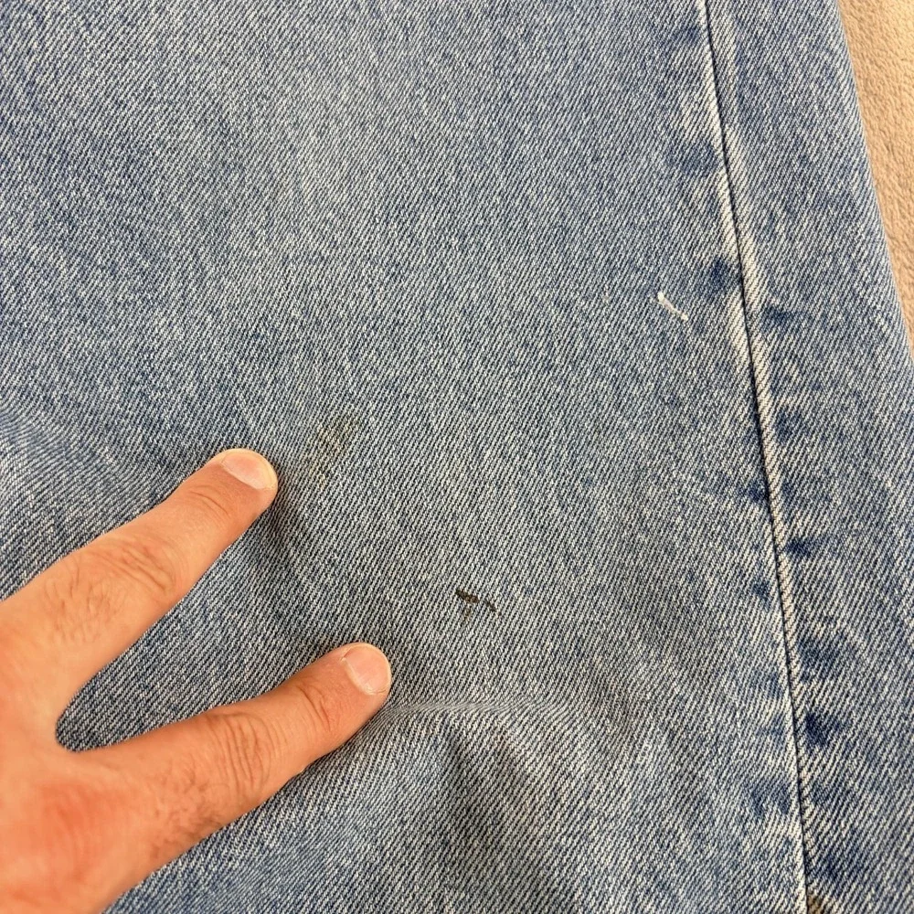 Vintage Levis 501 Jeans Men 38x32 (Fits 36x31) Button Fly Distressed Made in USA